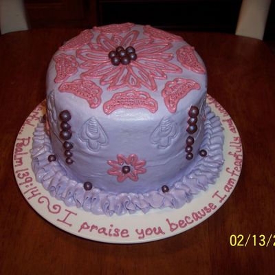 Stephanie's Cake--Valentine's 2007