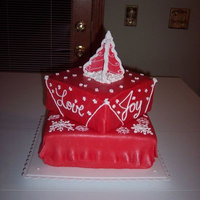 Academy Christmas Party Cake Jan. 2007