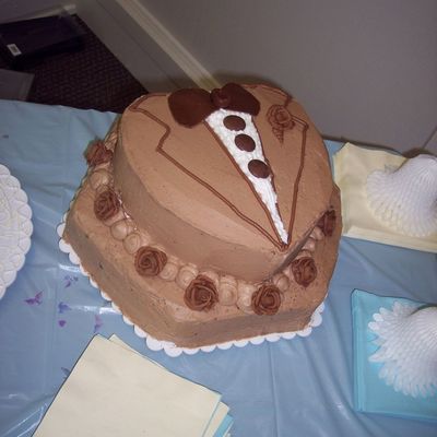 Carla And Paul's Tuxedo Groom's Cake