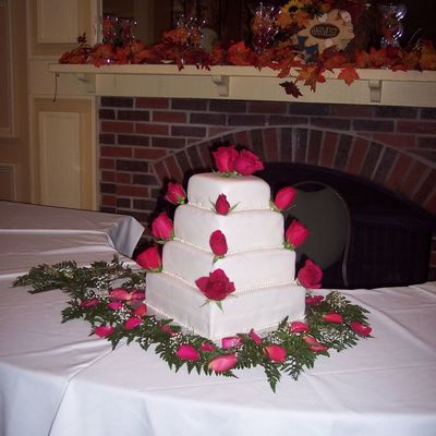 Tyler & Erica's Wedding Cake