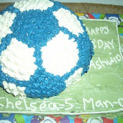 Soccer Ball Cake