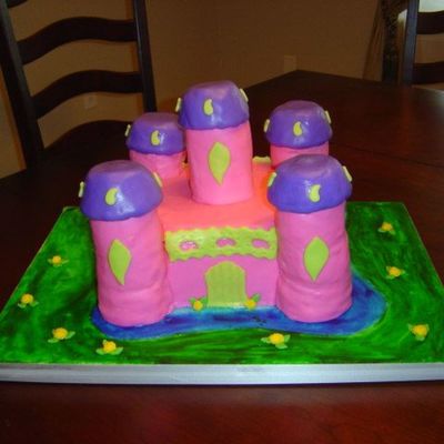 My First Marshmallow Fondant Cake