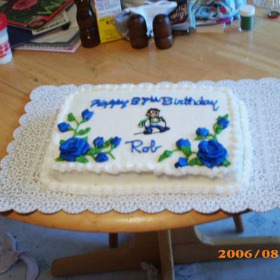 Karoake Birthday Cake