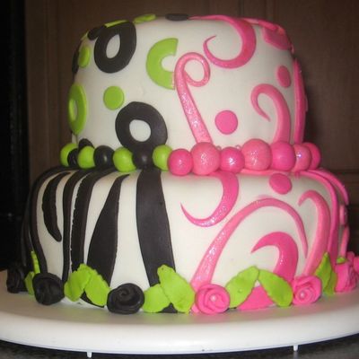 Half & Half Cake