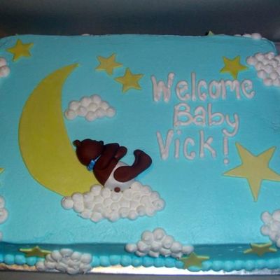 Baby Bear On The Moon