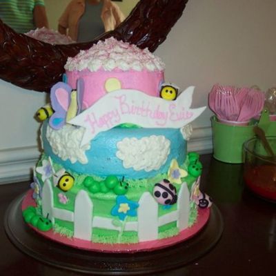 My Daughter's First Birthday Cake