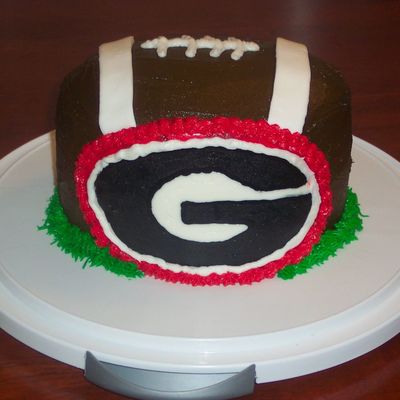 Georgia Football Cake