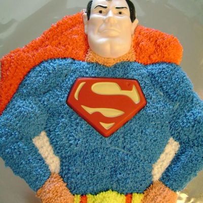 Superman Cake