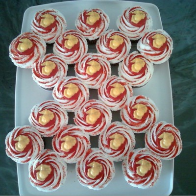 Usmc Birthday Cupcakes