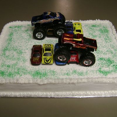 Monster Truck Cake
