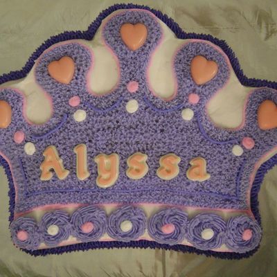 Crown Cake With Candy Accents