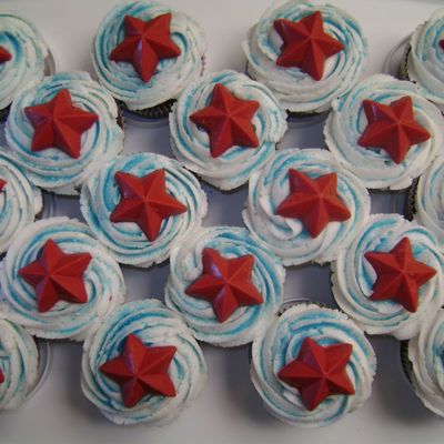 Patriotic Cupcakes