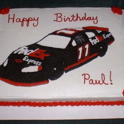 Nascar Cake
