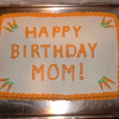 Birthday Carrot Cake