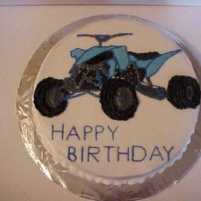 4 Wheeler Cake