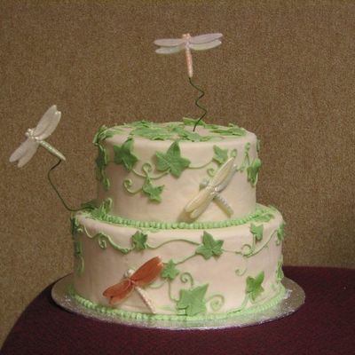 Dragonfly Cake