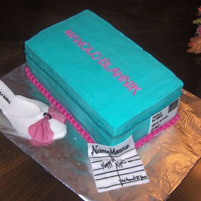 Manolo Blahnik Shoe And Box