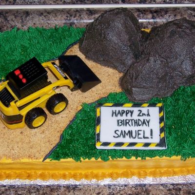 Construction Site W/ Tractor