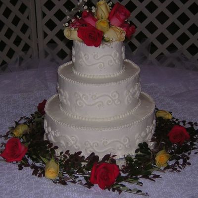 1St Wedding Cake!
