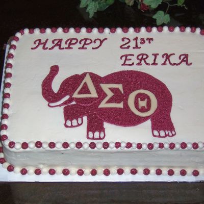 Birthday Cake For Sorority Sister