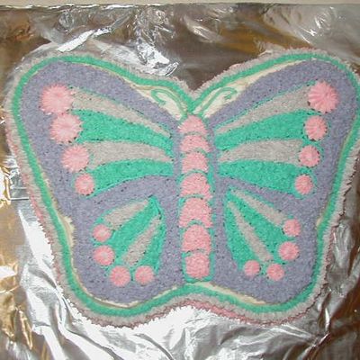 Butterfly Birthday Cake