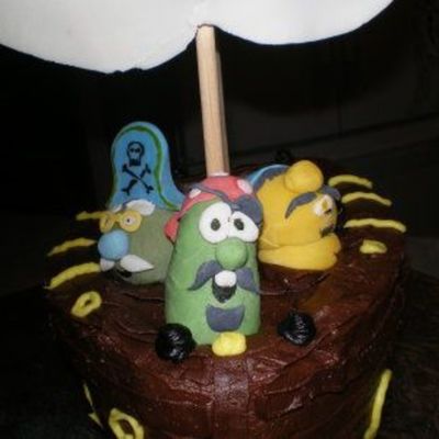 Veggietales Pirate Cake