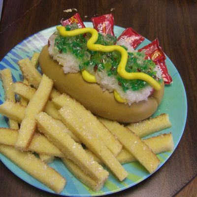 Hot Dog And Fries