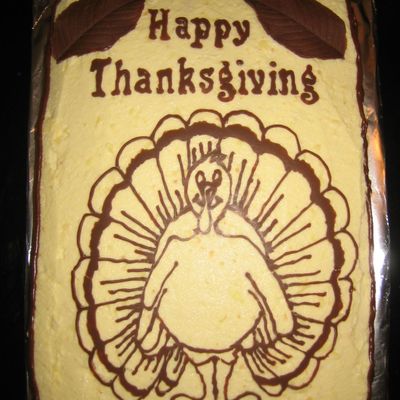 Chocolate Turkey And Leaves