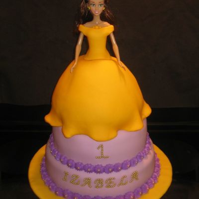 Belle 1St Birthday Cake