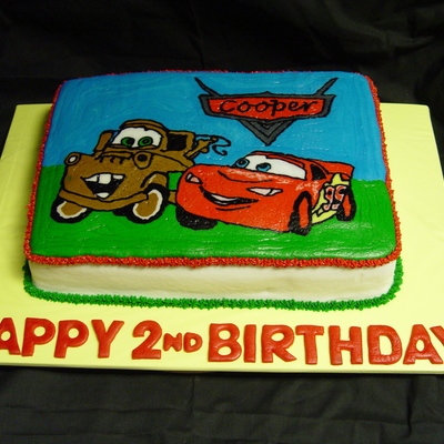 Cars Cake