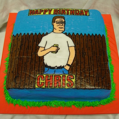 King Of The Hill Cake