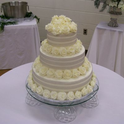 Last Minute Wedding Cake