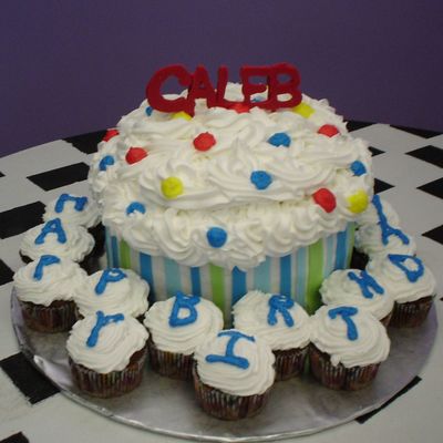 Large Cupcake Cake