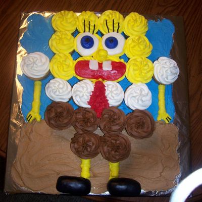 Spongebob Cupcakes