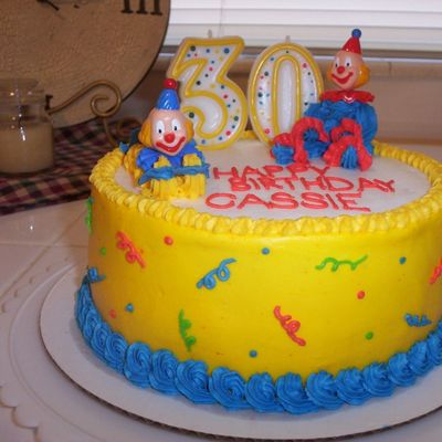 Clown And Polka Dots