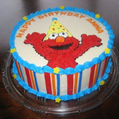 Elmo Cake