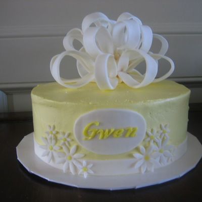 Yellow Daisies And Bow