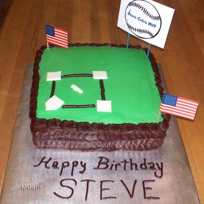 Baseball Cake