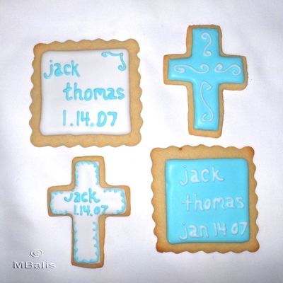 Baptism Cookies