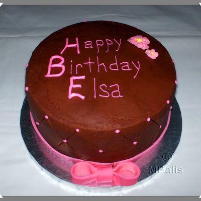 Chocolate Bday Cake