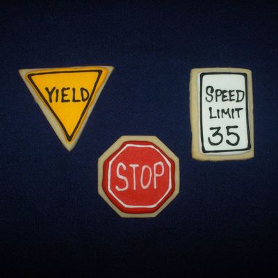 Traffic Sign Cookies