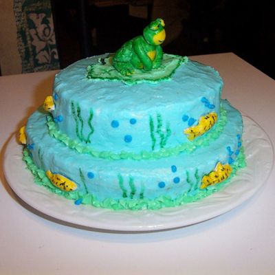 Frog Cake For My Son