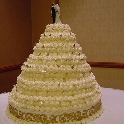 7 Tier Royal Icing Cake