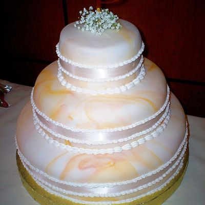 Ivory Marbled Cake