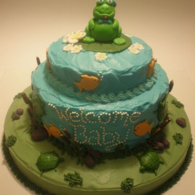Frog Pond Baby Shower