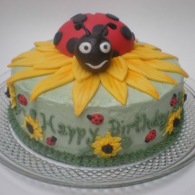 Ladybugs And Sunflowers