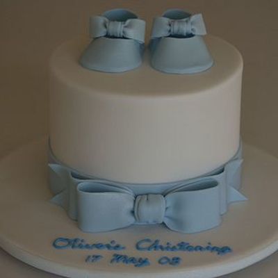 Oliver's Christening Cake