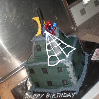 Spiderman Cake