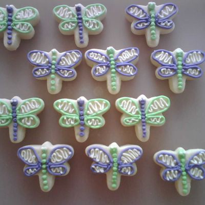 Mini Dragonfly Sugar Cookies