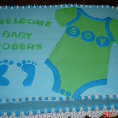 Onesie Cake